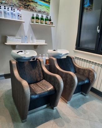 lavatesta professionale per parrucchiere 