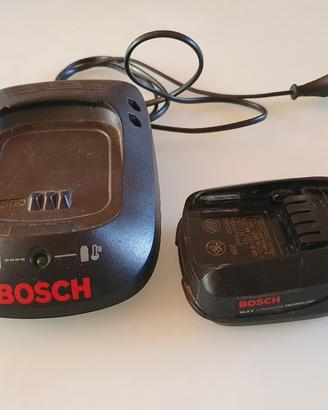 Batteria Bosch 14,4 V con caricabatterie