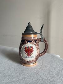 Bicchiere Birra con Coperchio Tirol Aquila