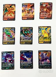 Lotto nove carte pokemon V ultra rare 2