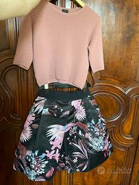 Completo PINKO top + gonna
