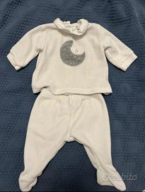 Completo in ciniglia maglietta e ghette Coccodè