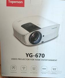Proiettore Wifi Toperson 9800LM 1080P