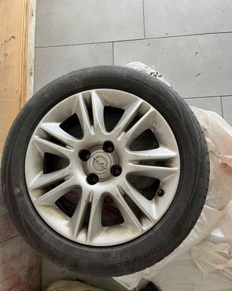 4 cerchioni opel corsa 16 pollici