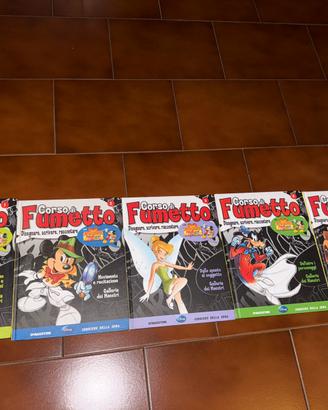 5 numeri deagostini corso disegno fumetto Disney