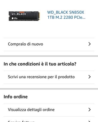 SSD WD Black sn850x Nvme M.2 1TB