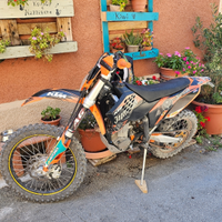 Ktm 450 exc F del 2010