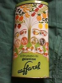 Contenitore metallico VINTAGE originale "CAFFAREL"