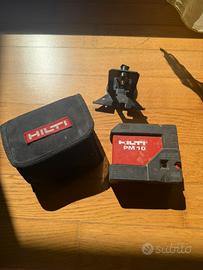 Livella Laser Hilti PM 10 + Custodia+Staffa a Muro