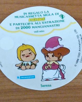 Adesivo Memole Invernizzi Susanna vintage anni 80