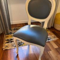 6 sedie stile impero