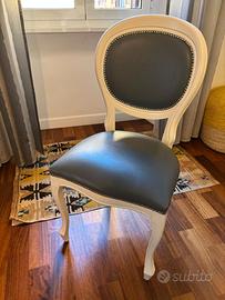 6 sedie stile impero