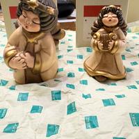 Angeli con coroncina del Natale Thun