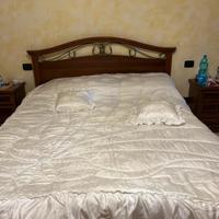 Piumone con balze matrimoniale