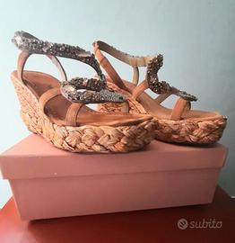 Alma en pena sandali con zeppa