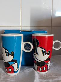 Set di 2 tazze mug Mickey Mouse/Topolino Disney