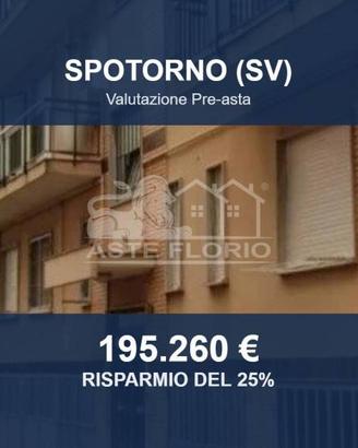 Immobile in asta di 57 m² con box auto a Spotorno
