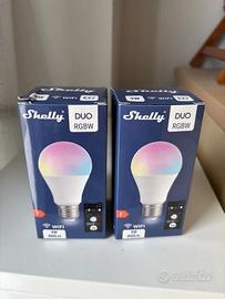 Shelly Duo RGBW E27 lampadine smart WiFi - 2 pezzi