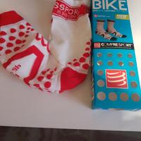 Calzini sportivi per bici. 3 paia. nuovo. XL. 