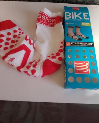 Calzini sportivi per bici. 3 paia. nuovo. XL. 