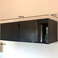 Set di mobili IKEA in vetro fumé