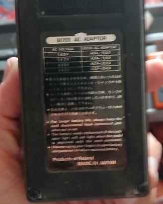 Equalizzatore  per basso elettrico  Boss