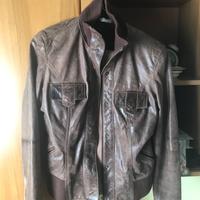 Giubbino in pelle da donna