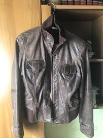 Giubbino in pelle da donna