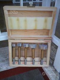 Set 5 frese per legno Wolfcraft