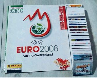 Euro 2008 album panini + set completo + p1 p20