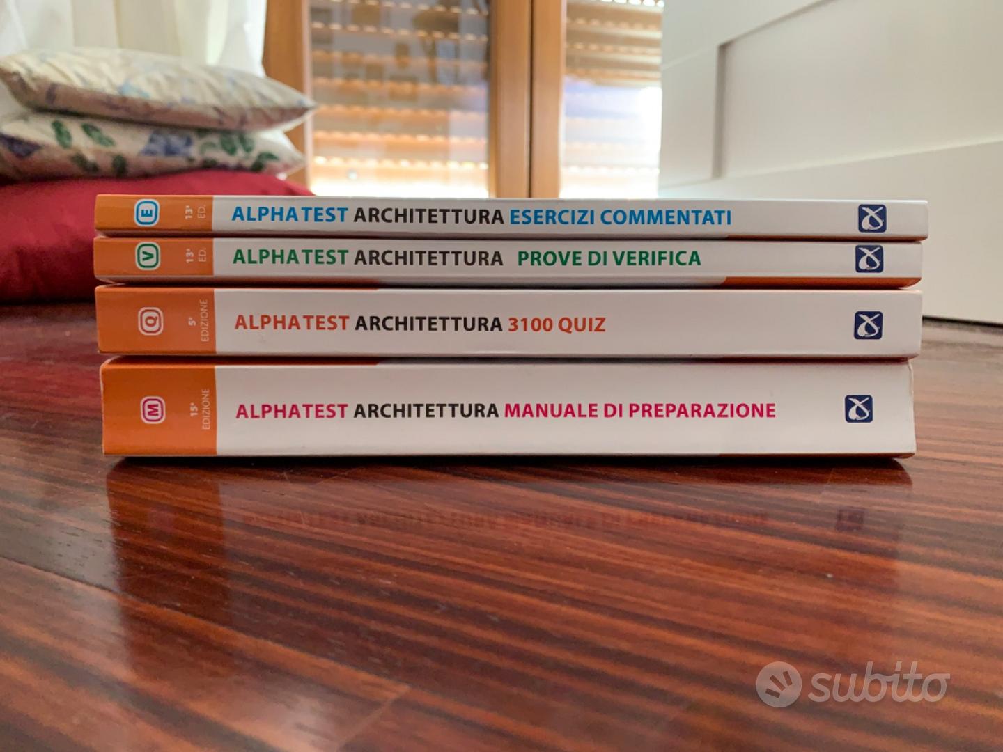 Alpha test architettura Kit completo - Test arched - Libri e Riviste In  vendita a Cagliari