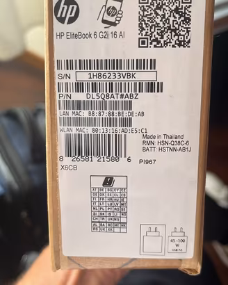 HP ELITEBOOK 6 G2i 26AI