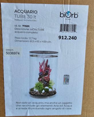 Acquario BIORB Tube 30lt