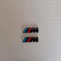 Coppia stemma Bmw M parafango anteriore 4,5 cm