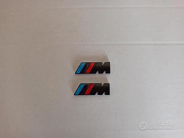 Coppia stemma Bmw M parafango anteriore 4,5 cm