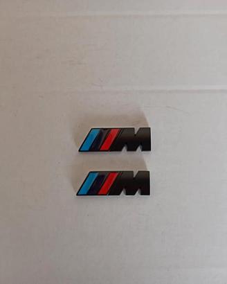 Coppia stemma Bmw M parafango anteriore 4,5 cm