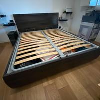 Letto matrimoniale contenitore