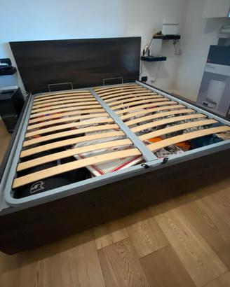 Letto matrimoniale contenitore