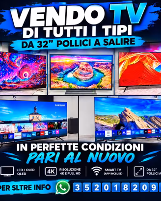 VEND0 tv di tutti i tipi