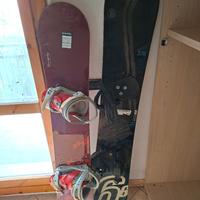  2 tavole da snowboard