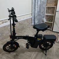 dyu bici elettrica pieghevole 