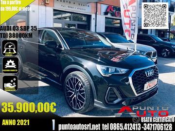 Audi Q3 SPORTBACK 35 TDI S tronic Bus 38mila km