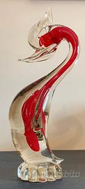 Uccello in vetro di Murano. Vintage '60