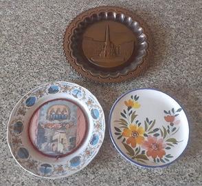 3 piatti decorativi