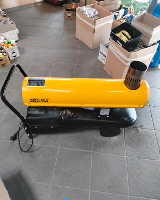 stufa aria calda a gasolio 