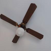 Ventilatore a soffitto con luce