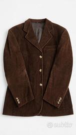 Blazer velluto tg 46 Duca Visconti marrone