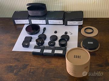 Moment Lens M-Series + Filter Adapter 67mm + GOBE