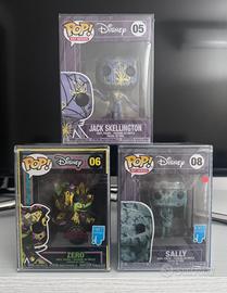 Lotto 3 funko pop art series jack zero sally