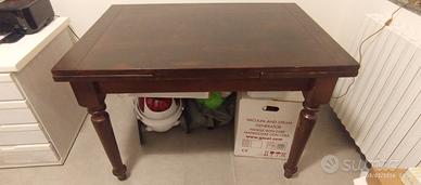 tavolo allungabile in legno massello 